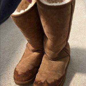 Tall UGG size 6 - snow stained. Offers welcome